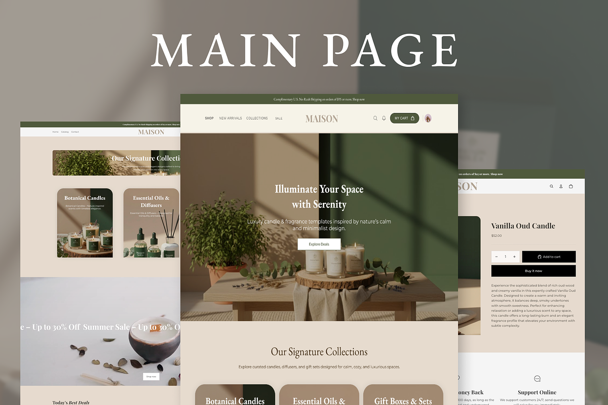 Maison Solea Candle And Fragnance preview 3