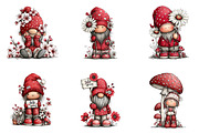 Whimsical Easter Gnome Clipart, an Illustration by CreationArt (Thumbnail 5 of 7)