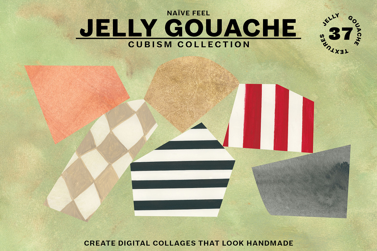 Jelly Gouache Textures, a Texture Graphic by Naive Feel (Photo 6 of 9)