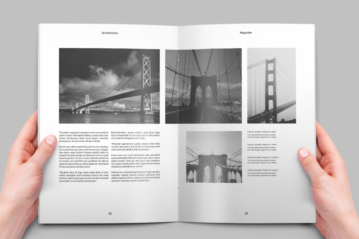 Architecture Magazine, a Magazine Template by Firtana (Photo 6 of 13)