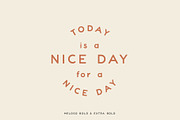 Meloso Variable Hand Drawn Typeface, a Sans Serif Font by Rachel Kick (Thumbnail 4 of 12)