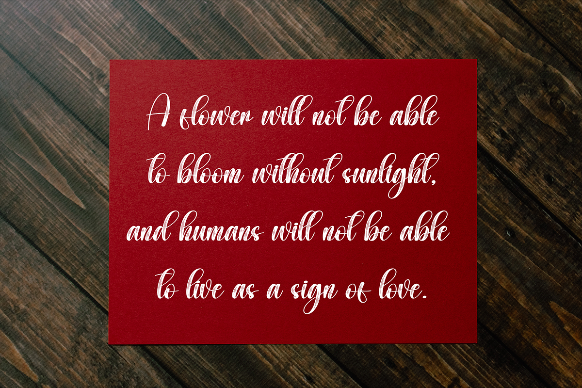 Simplicity | Script Font, a Handwritten Font by Scratchones (Photo 4 of 8)