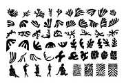 Cutout stamp brushes for Procreate, a Brush Add-On by seamless team (Thumbnail 5 of 7)