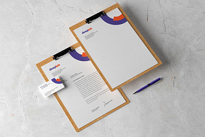 Clipboard Branding Mockup Set