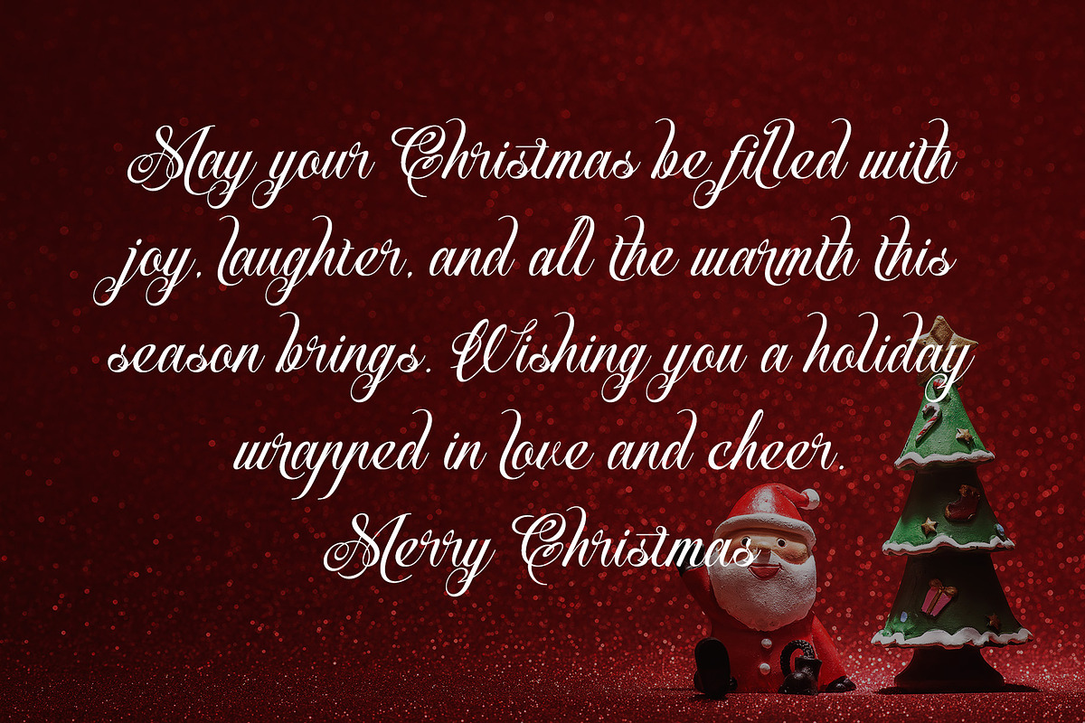 Mistletoe Magic, a Script Font by Letterara (Photo 7 of 13)