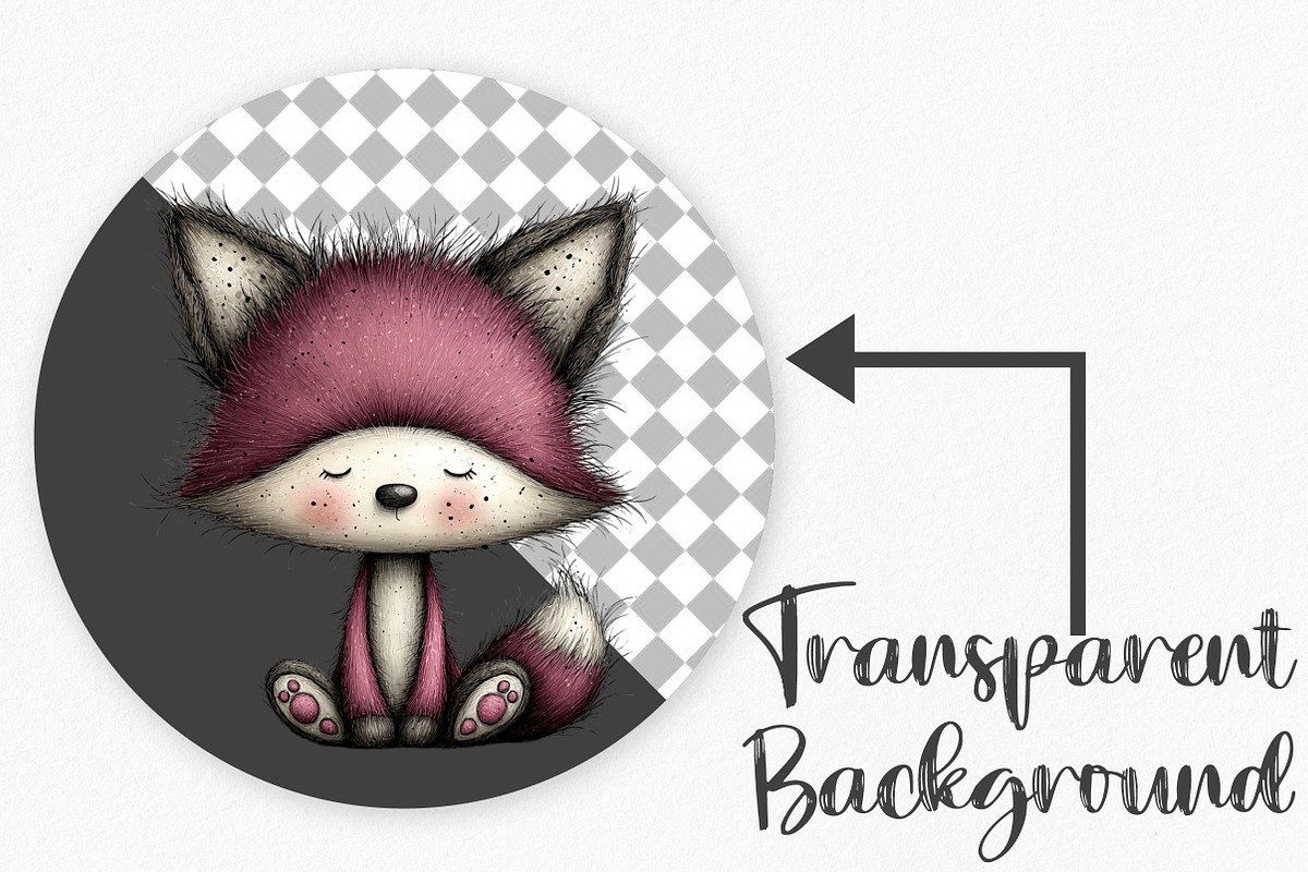 Whimsical Baby Animal Clipart Bundle, an Illustration by Canvas Craft (Photo 2 of 7)