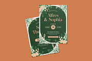 Rosian Wedding Invitation Template, an Invitation Template by iDoodle Studio (Thumbnail 4 of 4)