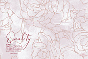 Misty Rose | Vector patterns, a Pattern Graphic by Tanya Vollar (Thumbnail 7 of 10)