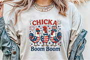 Patriotic Chicken USA 4th of July Me, an Illustration by Sublimation Artist (Thumbnail 6 of 9)