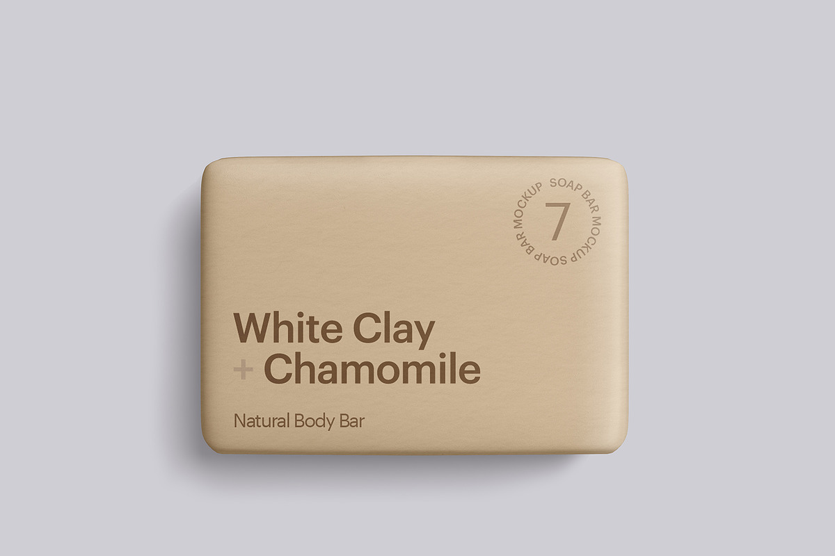 Soap Bar Mockup Bundle, a Packaging Mockup by GraphicWave (Photo 11 of 12)