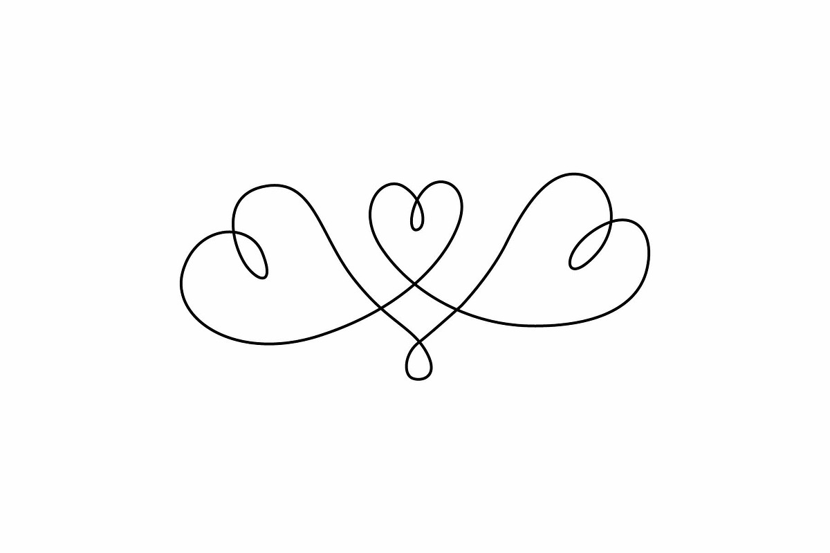 Set of Infinities Love and Lettering, a Decorative Illustration by Anastasiia_Dzhioeva (Photo 3 of 4)