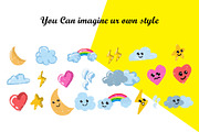 Crayon weather sky bundles, an Object Graphic by bungamustia (Thumbnail 3 of 8)