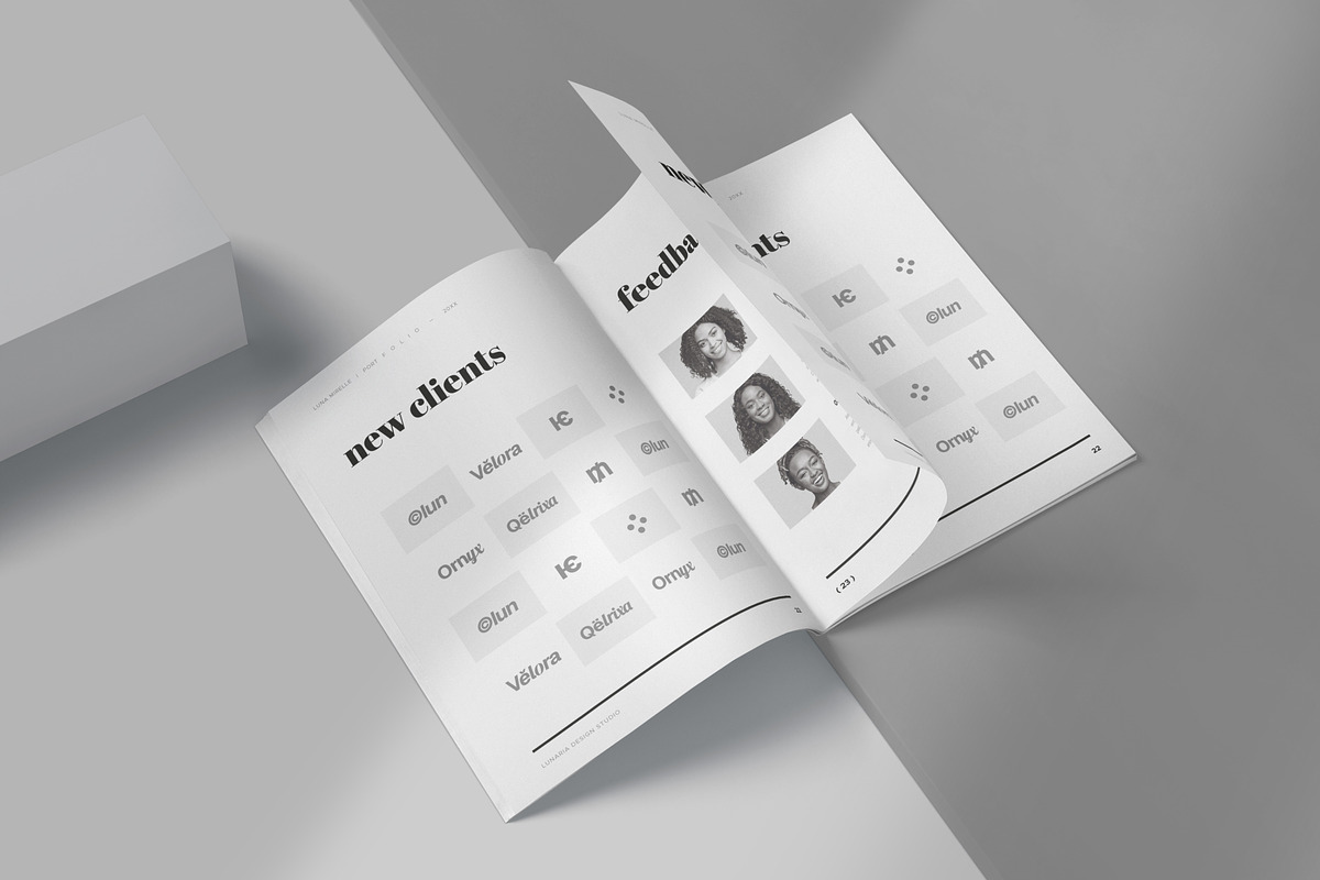 NOVARA – Minimal Editorial Portfolio, a Magazine Template by Lunaria (Photo 7 of 10)