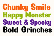 Bold Grinches, a Script Font by Wow Magic (Thumbnail 5 of 5)