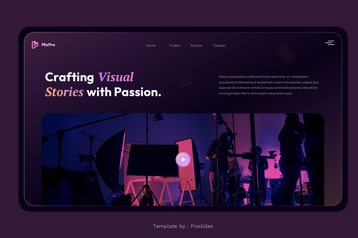Film & Movie Keynote, a Presentation Template by Pixslides (Photo 3 of 8)