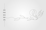 eaf shaped lightbulb plug, an Object Graphic by lawoel (Thumbnail 1 of 3)