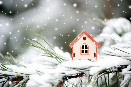 Christmas toy house