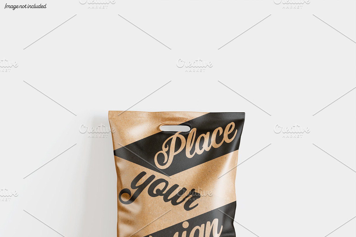 Paper bag brown color mockup bundles, a Packaging Mockup by Ambo Ampeng (Photo 11 of 32)