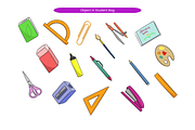 Object in Student Bag, an Object Illustration by Creathub Studio (Thumbnail 2 of 3)