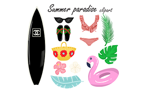 Summer Fashion Clipart