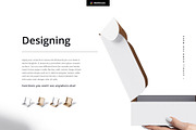 Mailing Box Mockup Bundle, a Packaging Mockup by creatsy5 (Thumbnail 3 of 10)