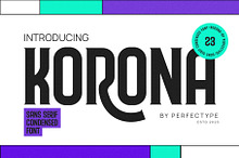 Korona Modern Sans Serif Font