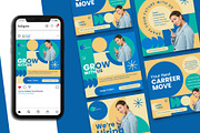 Geometric Hiring Instagram Post, a Social Media Template by Artnivora.Std (Thumbnail 2 of 2)