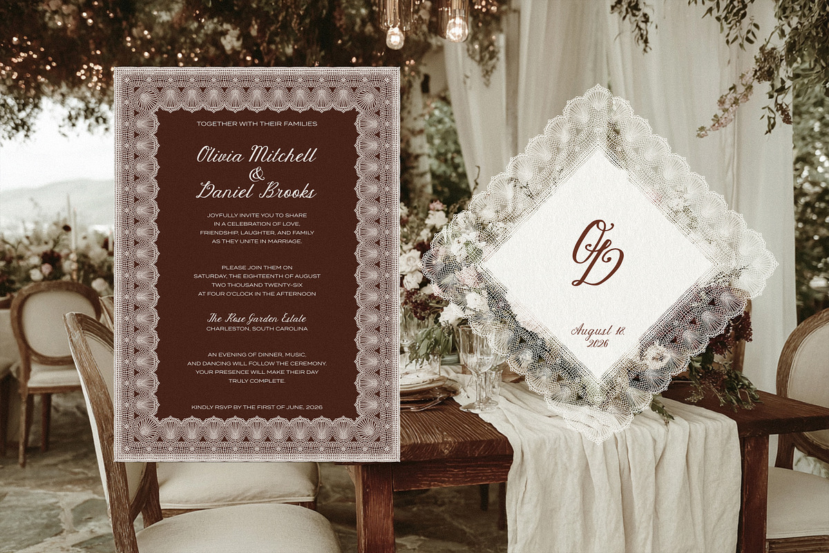 Lace & Grace: Hand-Drawn Clipart, an Object Graphic by AnMark (Photo 9 of 13)