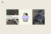 LUCY | Canva Social Media Template, a Social Media Template by Third Ginger Studio (Thumbnail 3 of 7)