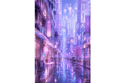 Fantasy city Illustration, an Architecture Photo by Victoria Obscure (Thumbnail 2 of 2)