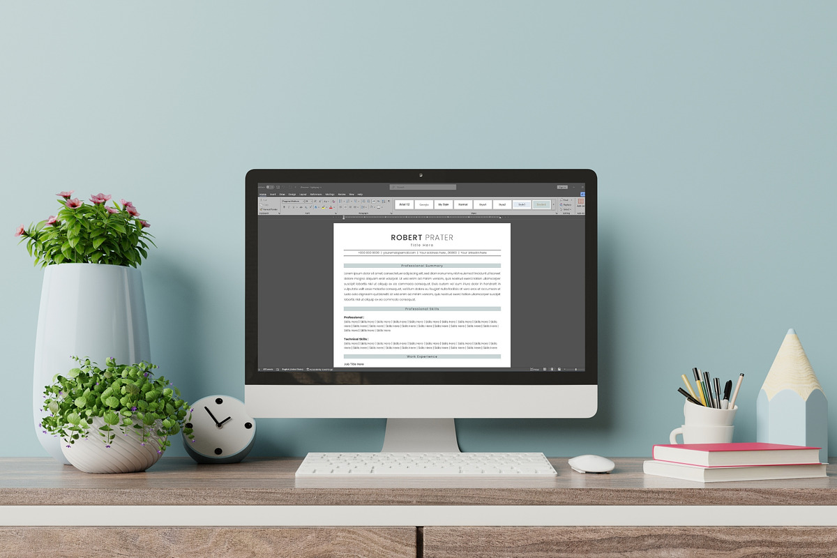 ATS Resume Template preview 7