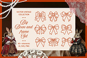 Bows & Frames - Vintage Line Set, an Illustration by Moonberry_Studio (Thumbnail 1 of 12)