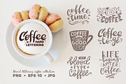 Coffee - Lettering collection, a Graphic by redcollegiya design (Thumbnail 1 of 5)