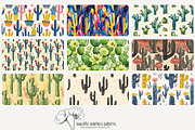 70 cactus seamless pattern, a Pattern Graphic by Poppy Lane Studio (Thumbnail 8 of 10)