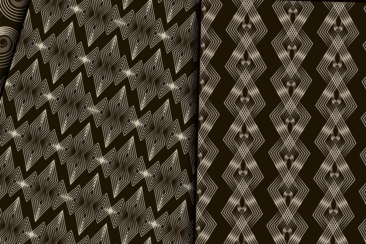 Patterns modern backgrounds Art Deco, a Pattern Graphic by Futurel (Photo 3 of 3)