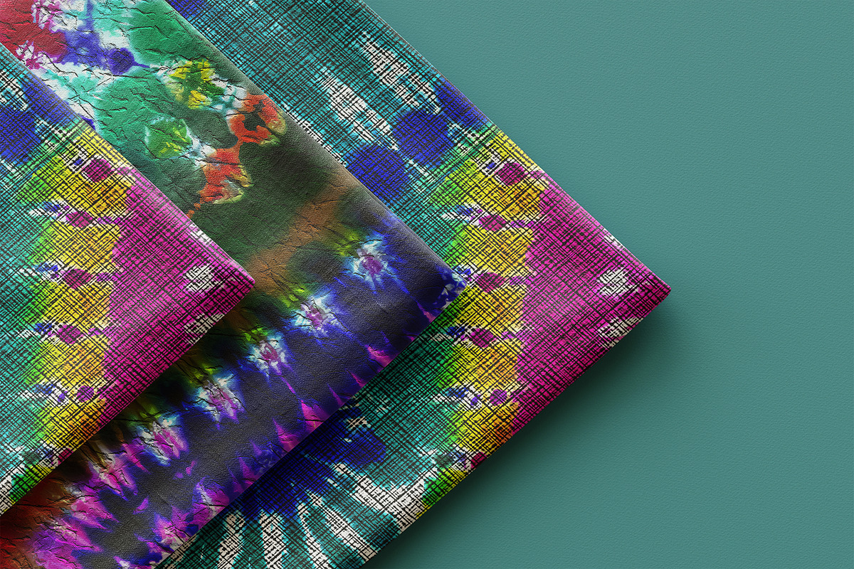 Tie-Dye Texture Digital Papers #99, a Texture Graphic by Digital Art Collectibles (Photo 2 of 5)