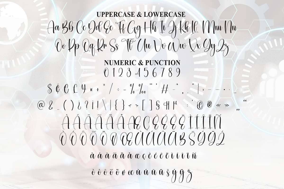Sistematis | Script Font, a Handwritten Font by Scratchones (Photo 7 of 9)