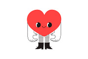 Valentines Day Heart Characters, a Healthcare Illustration by the_myro (Thumbnail 5 of 21)