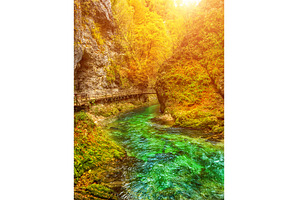 Vintgar gorge, Slovenia, a Nature Photo by Nature and travel