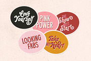 Romantic Aura Retro Font Duo, a Script Font by Letterhend Studio (Thumbnail 6 of 9)