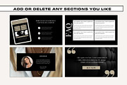 Canva Sales Page - Noir Luxe, a Templates & Theme by Freedom Business Shop (Thumbnail 8 of 10)