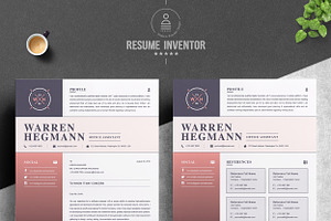 Resume Template Modern & Creative