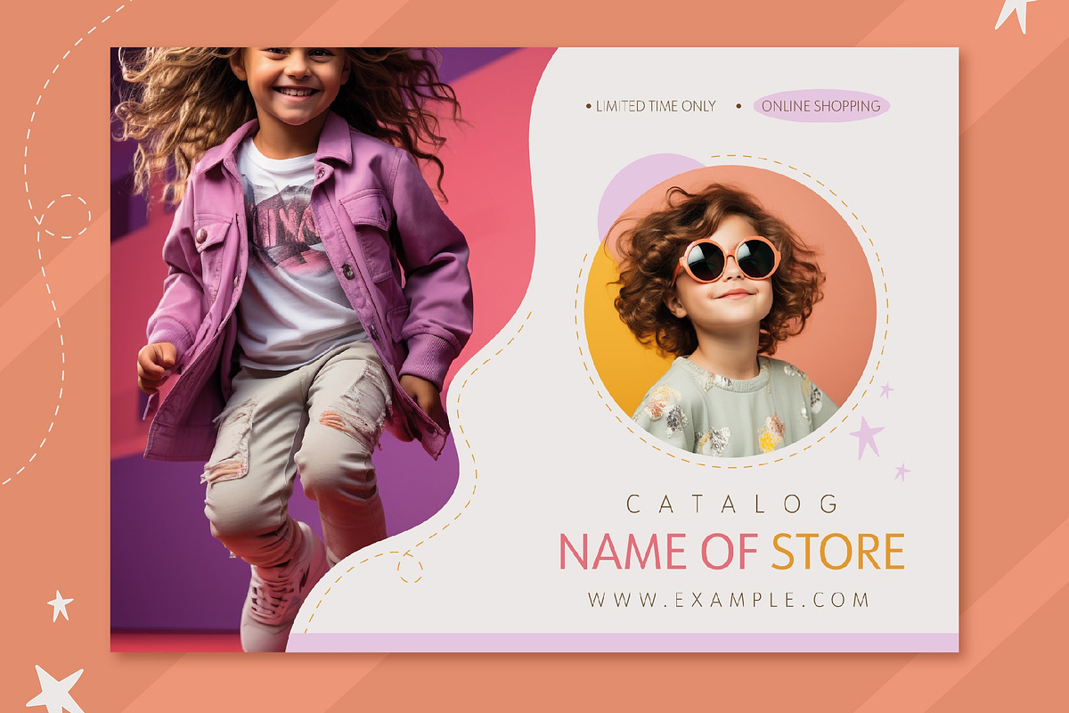 Catalog Fashion Store Of Kids, a Templates & Theme by studiogstock (Photo 2 of 4)