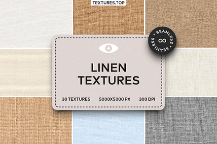 30 Seamless Linen Texture Pack