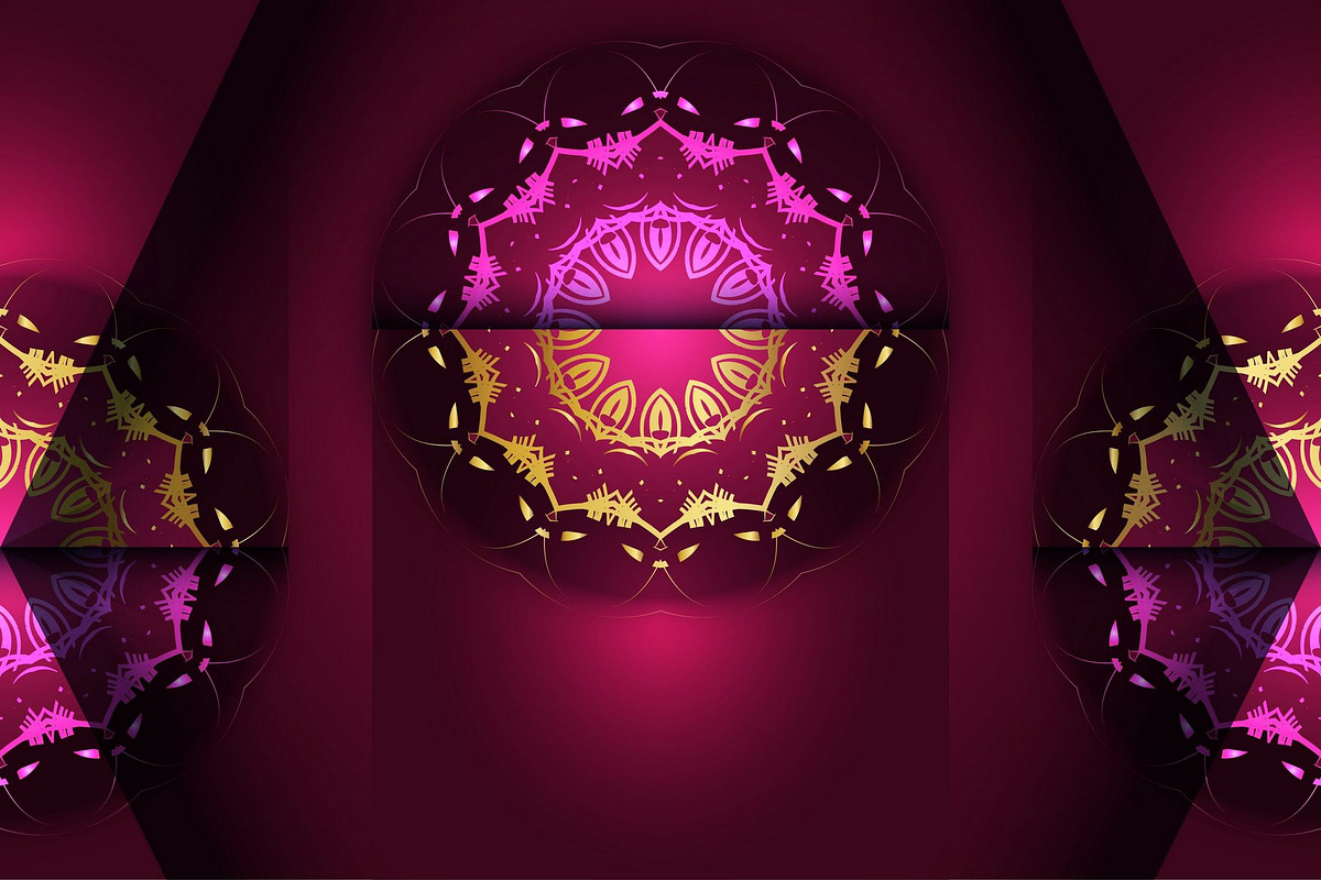 Mandala Vector Pattern Graphics Pack, a Background Graphic by NJ Himel (Photo 66 of 91)
