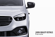 LWB Micro Camper Van Mockup Set, a Product Mockup by Halal Graphic Studio (Thumbnail 3 of 15)
