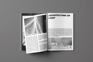 ARCH Magazine / Ebook Template Canva