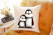 Christmas Winter Animals Clipart, an Illustration by Sublimation Artist (Thumbnail 6 of 6)