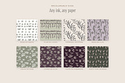 Garden & Woodland Seamless Patterns, a Pattern Graphic by The October Creative (Thumbnail 7 of 12)