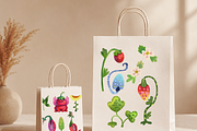 Kawaii Garden Animals PNG, an Animal Illustration by FaliushViktoriaArtist (Thumbnail 10 of 13)